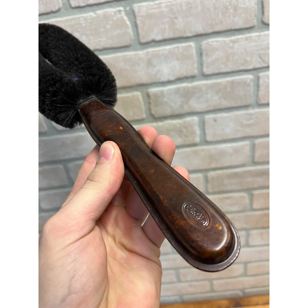 Vintage Fuller Brush Co. Lint Clothing Upholstery Brush With Marble Bakelite Handle