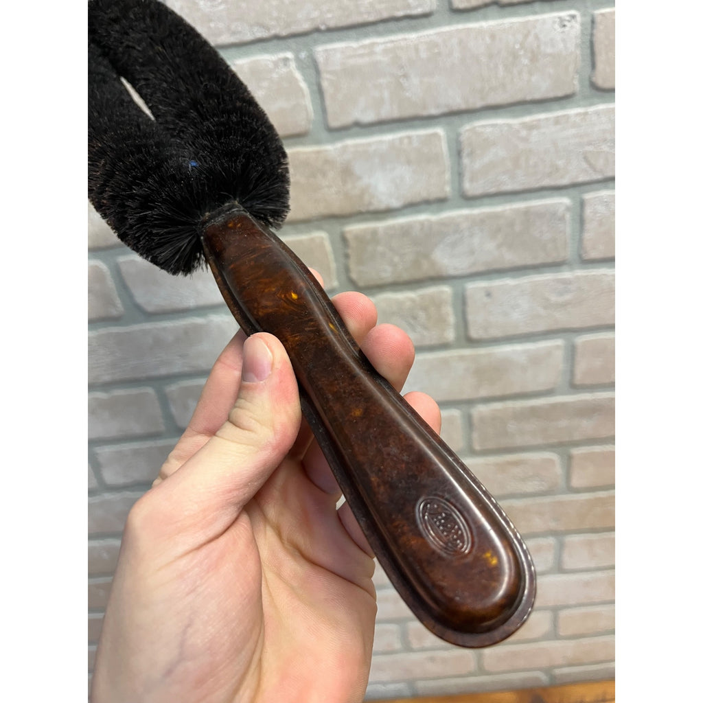 Vintage Fuller Brush Co. Lint Clothing Upholstery Brush With Marble Bakelite Handle