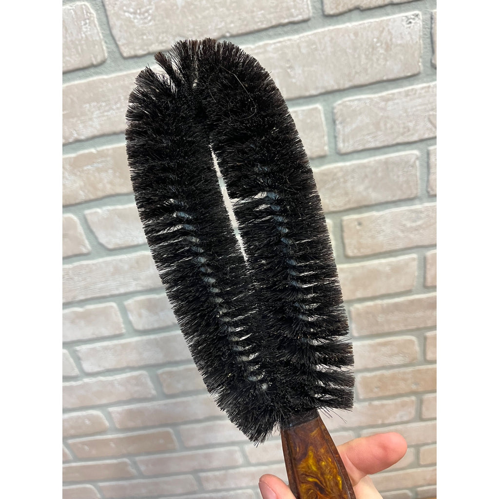 Vintage Fuller Brush Co. Lint Clothing Upholstery Brush With Marble Bakelite Handle