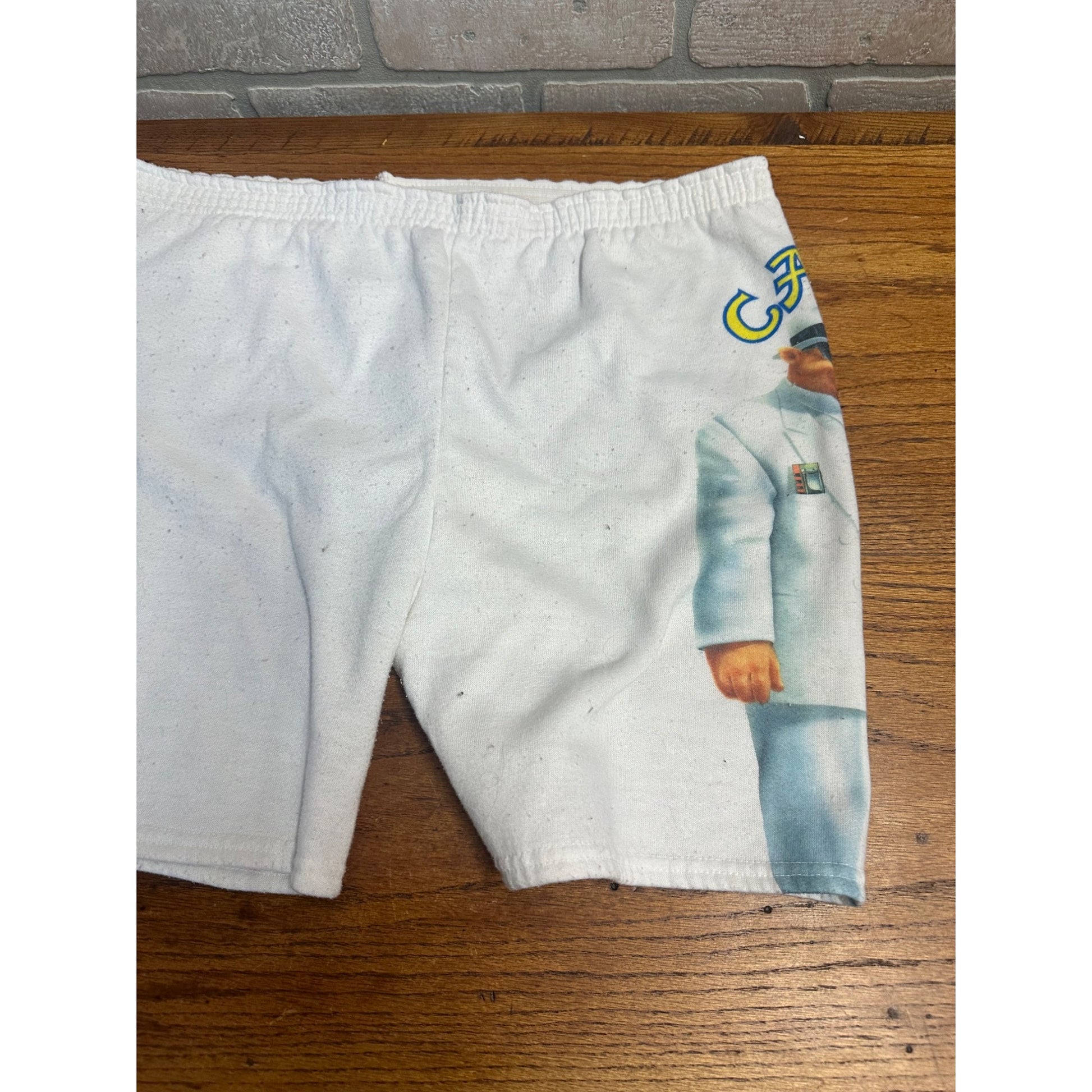 Vintage 90s Camel Joe Camel Blues Brothers Promo Shorts Fleece Made in USA