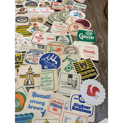 Huge Lot of Vintage 1960s-80s Beer Advertising Drink Coasters Bar Pub German ++