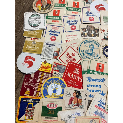 Huge Lot of Vintage 1960s-80s Beer Advertising Drink Coasters Bar Pub German ++