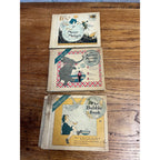 Lot 3 Vintage Harper Columbia Bubble Books The Bubble Book Animal Merry Midgets