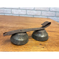 Antique Early Carriage Bells Cow Farm Banded Bells Country Decor