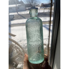 O. Zwietusch Milwaukee Wisconsin Soda Bottle Blob Top Hutchinson Hutch WI Wis