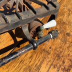 Antique Griswold Cast Iron 2 Burner Gas Cook Stove Top Double Cook Top