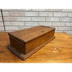 Antique Oak Telephone Wall Box Cabinet Empty - Parts/Restore