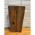 Antique Oak Telephone Wall Box Cabinet Empty - Parts/Restore