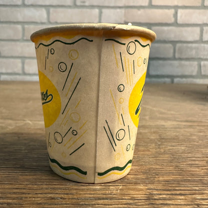 Vintage Vernors Ginger Ale Soda Paper Wax Promotional Cup