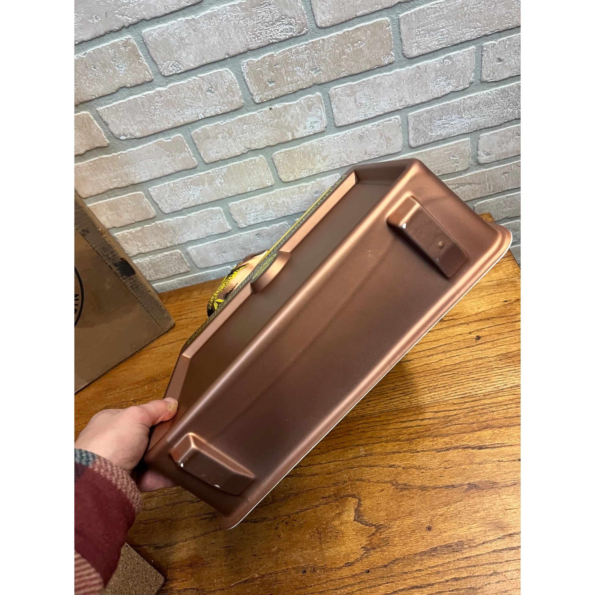 Marathon Fishing Lure Display Sign Bait Tackle Wausau Wisconsin