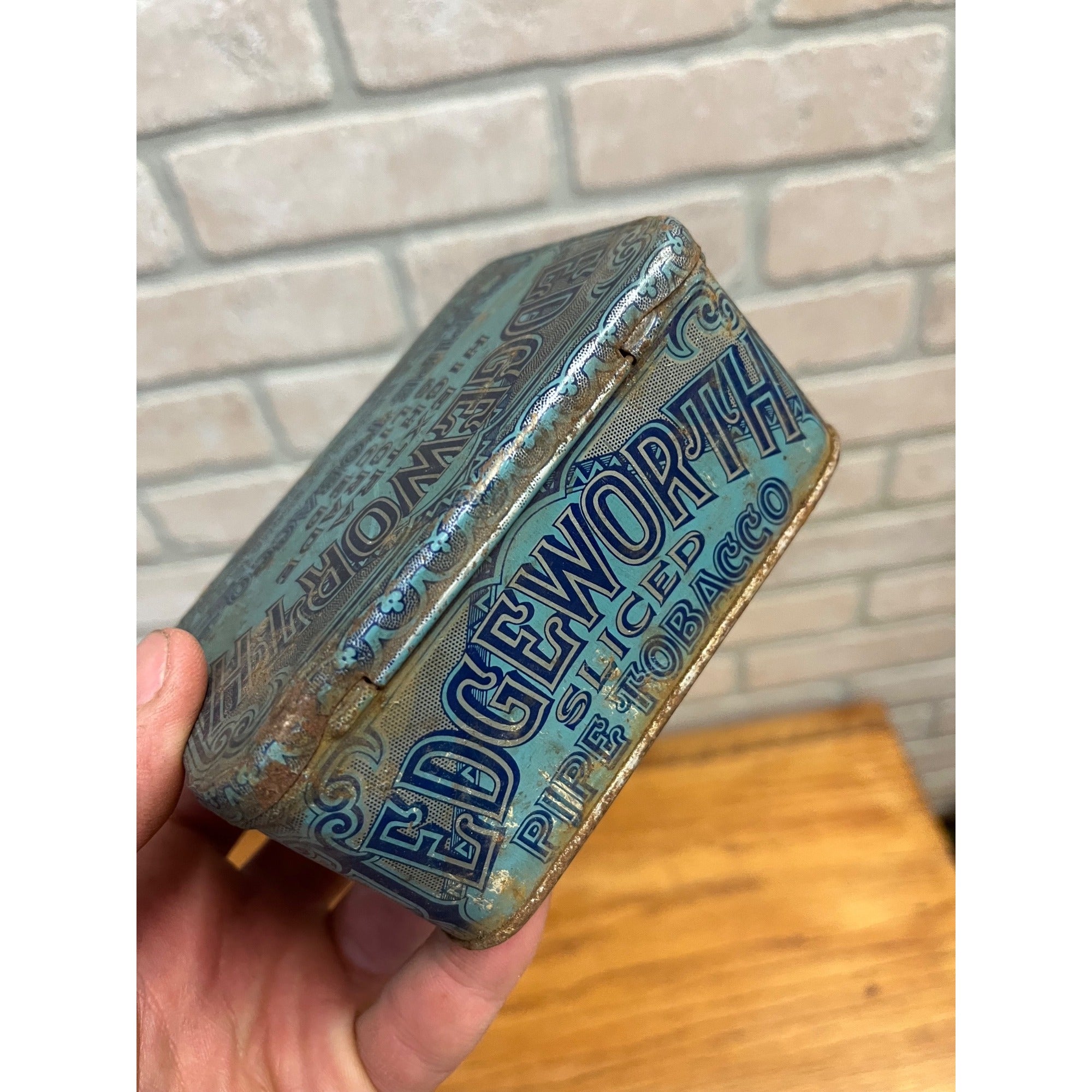 1950s Edgeworth Extra High Grade Sliced Pipe Tobacco Tin