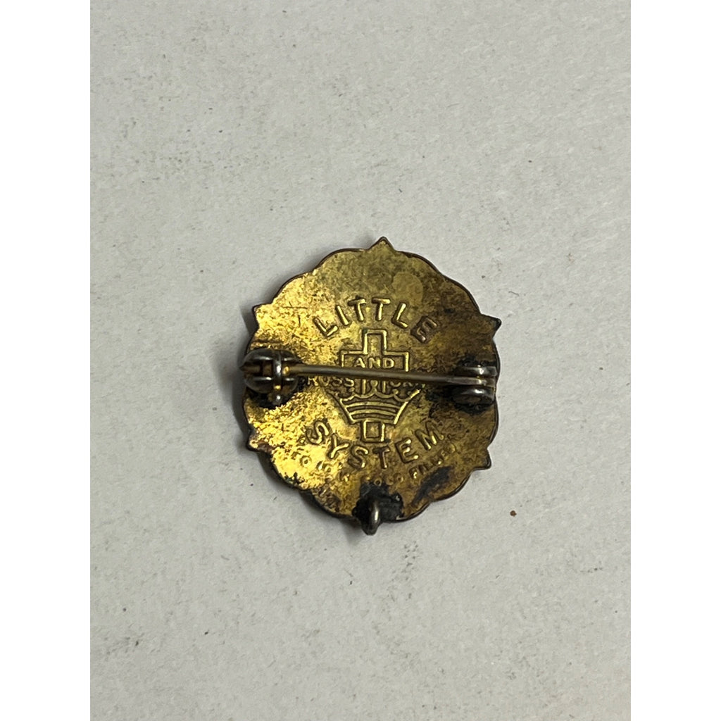 ZION LUTHERAN - 1/10th 10k Gold Filled Sunday School PIN