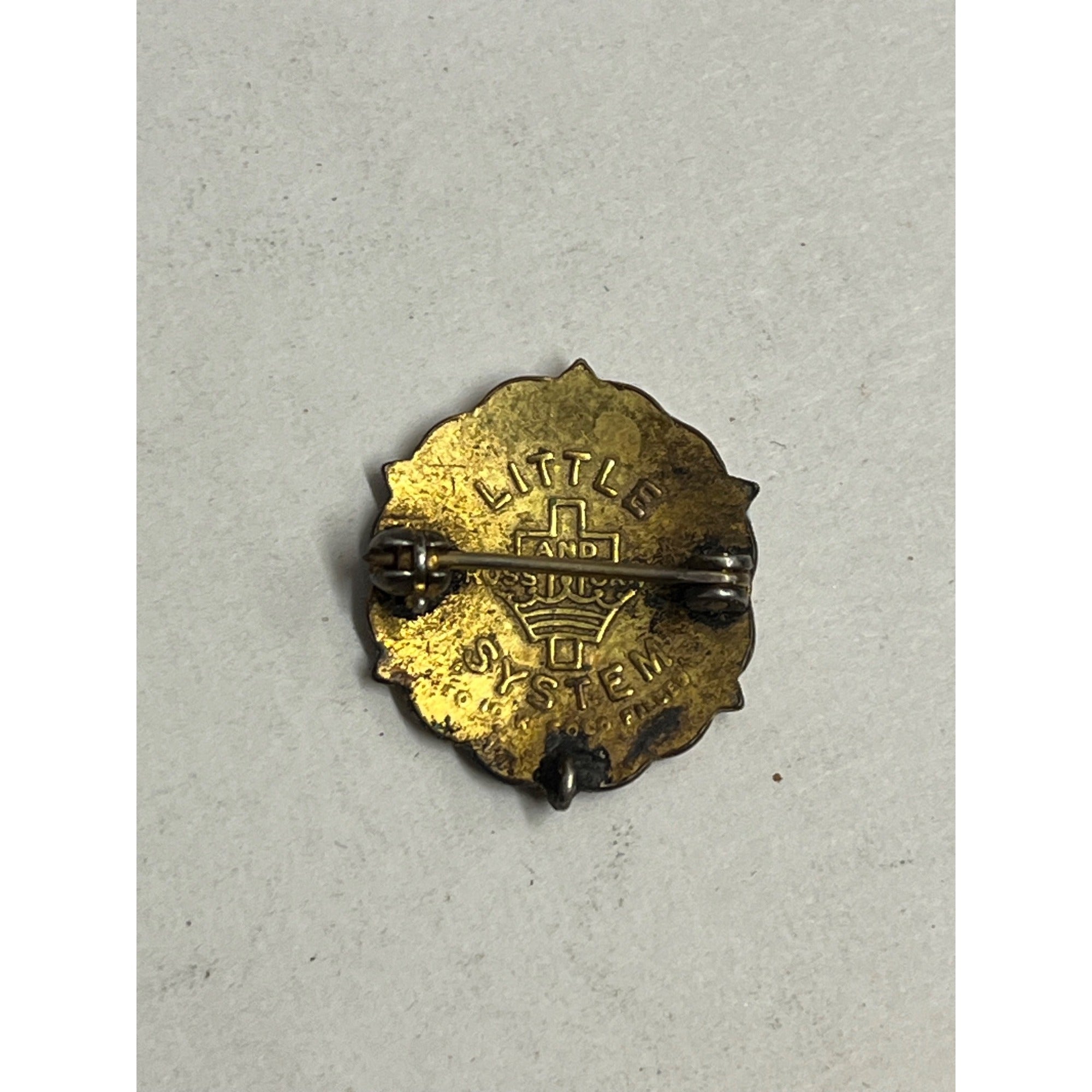 ZION LUTHERAN - 1/10th 10k Gold Filled Sunday School PIN