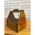 Vintage 1940s Coca-Cola Wooden Six-Pack Bottle Carrier Case WWII Wings Logo