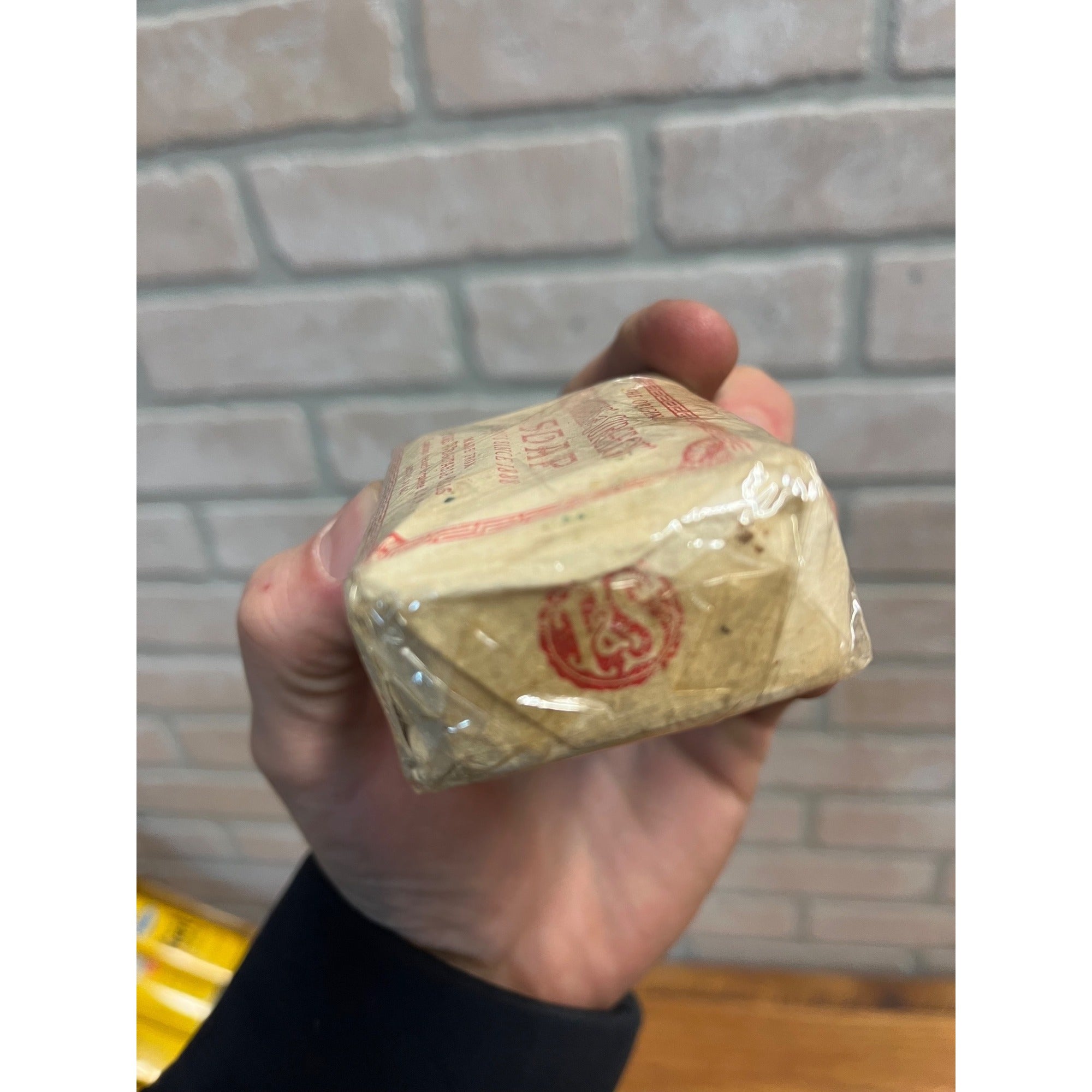 Original Late 1800s Physicians' & Surgeons' Soap Bar Apothecary Cincinnati Ohio