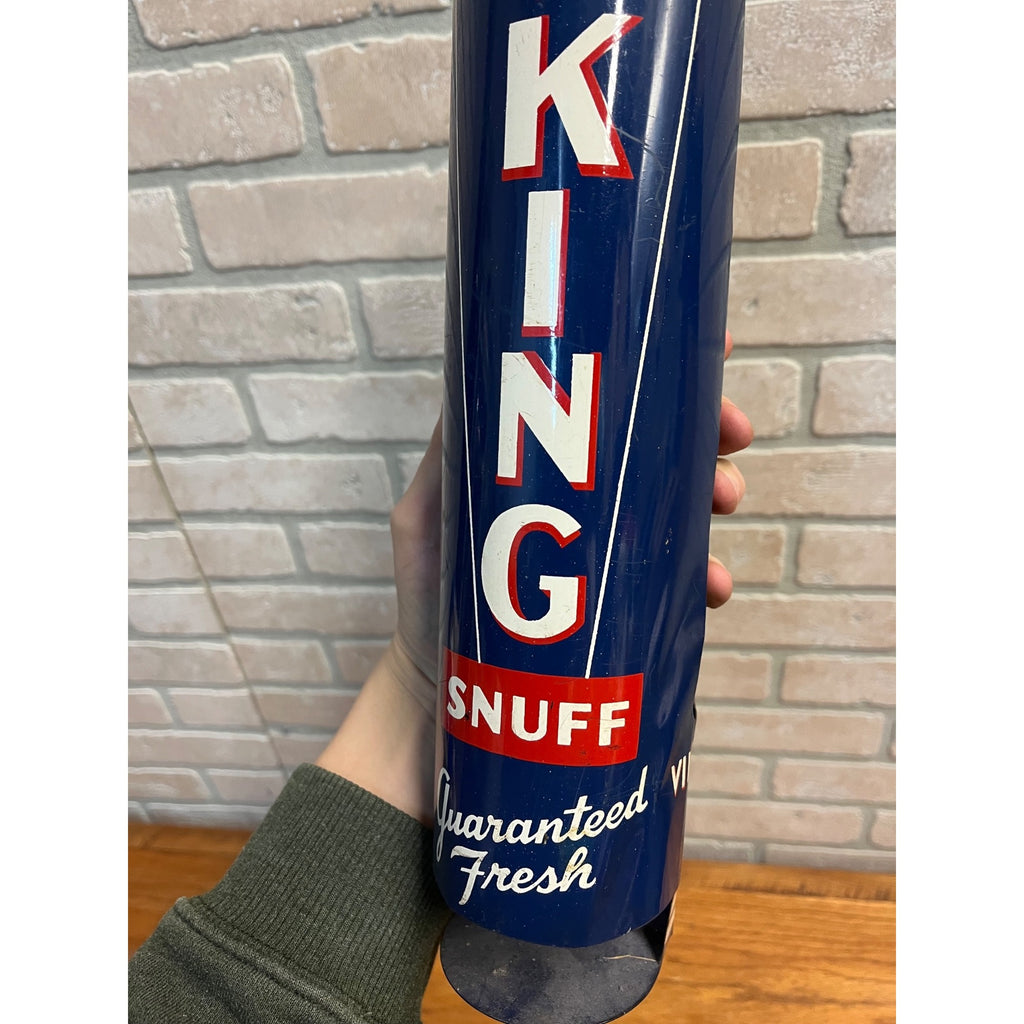 Viking Snuff Chewing Tobacco Dispenser Sign Advertising Store Display Tobacciana