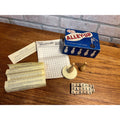 Vintage Alley-Up Tabletop Bowling Dice Game William Bruce Co. - Incomplete