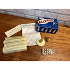 Vintage Alley-Up Tabletop Bowling Dice Game William Bruce Co. - Incomplete
