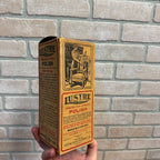 Vintage 1930s Lustre Polish Empty Advertising Box Furniture Automobile Chicago