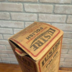 Vintage 1930s Lustre Polish Empty Advertising Box Furniture Automobile Chicago