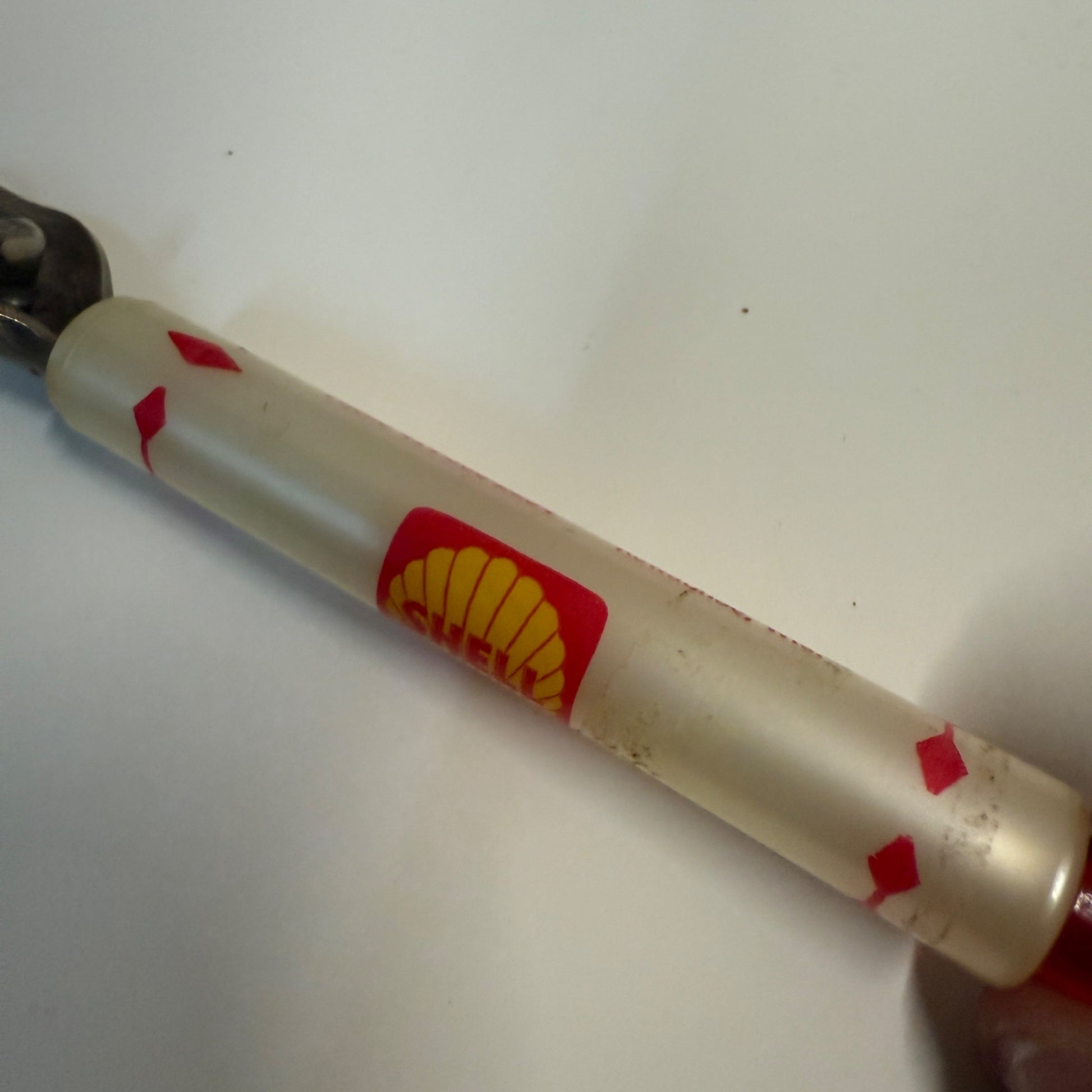Vintage 1950s Shell Oil Service Station Bottle Opener Kewaunee Wisconsin