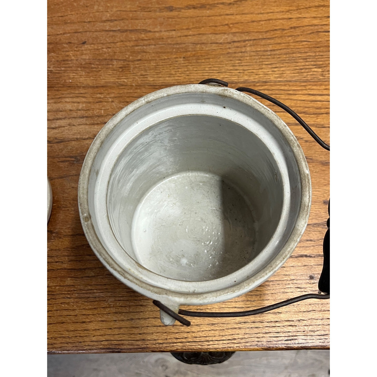 Red Wing Stoneware Advertising Butter Crock Certainly the Peterson Co Winona MN