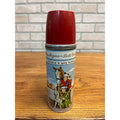 Unusual Size Holtemp Roy Rogers and Dale Evans Double R Bar Ranch Metal Thermos