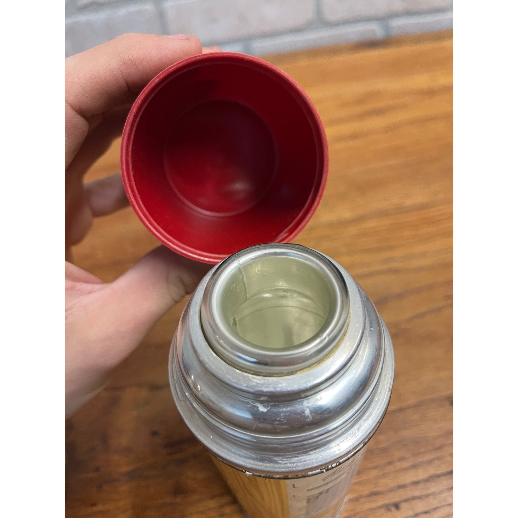 Unusual Size Holtemp Roy Rogers and Dale Evans Double R Bar Ranch Metal Thermos