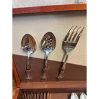 Vintage Jubilee Silverware Wm Rogers Mfg. Co. Silver Plate 52pc Set Dinnerware Flatware