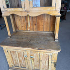 Antique Primitive Bakers Bread-Making Cabinet Cupboard  Kitchen Coffee Bar Hutch