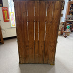 Antique Primitive Bakers Bread-Making Cabinet Cupboard  Kitchen Coffee Bar Hutch