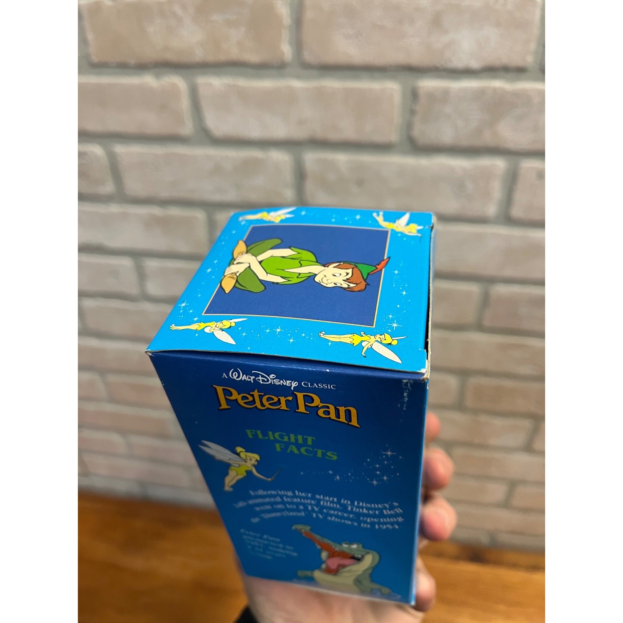 Vintage 1994 Disney Burger King Peter Pan Collector Series Glass w/ Original Box