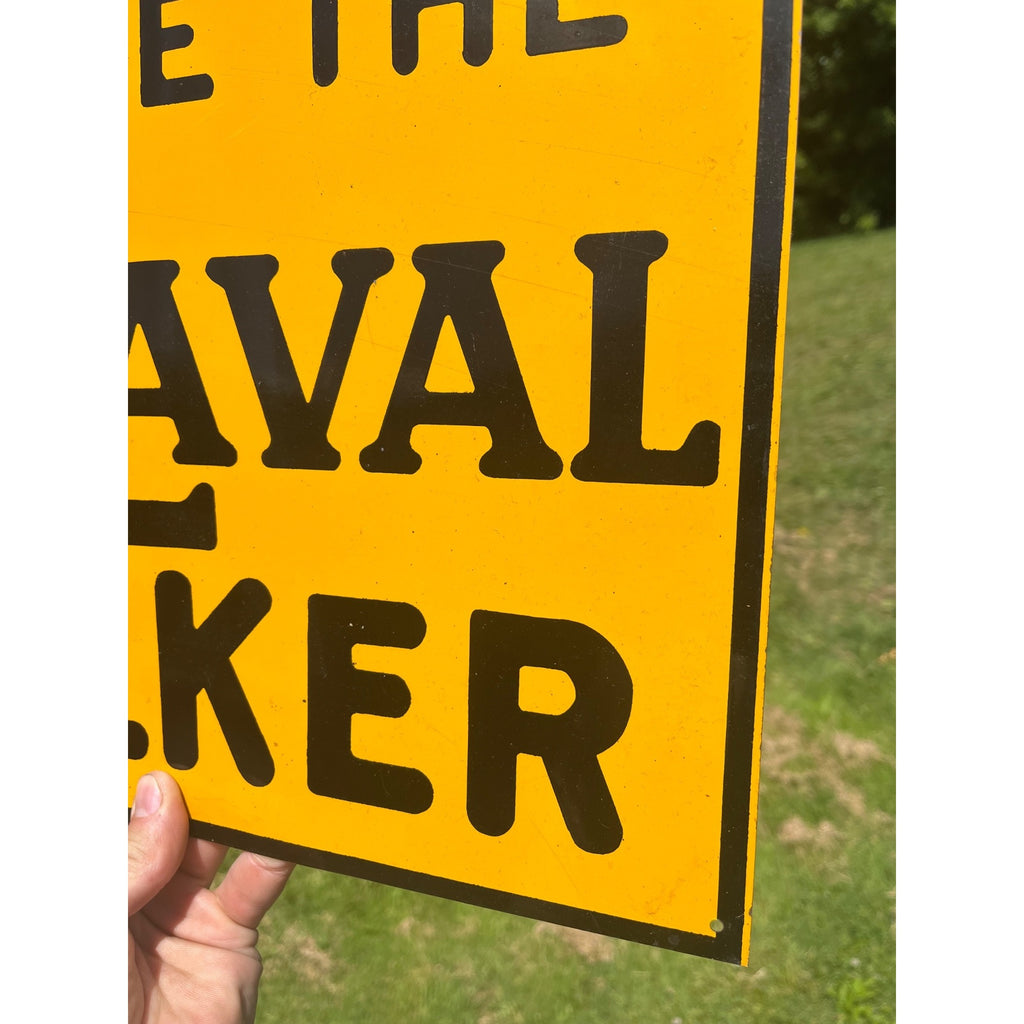 Vintage DeLaval Milker Farm Dairy Advertising Metal Tin Tacker Sign MINT