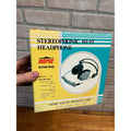 Vintage Morse Supertone Stereohphonic HI-Fi Headphones Model 01 w/ Box