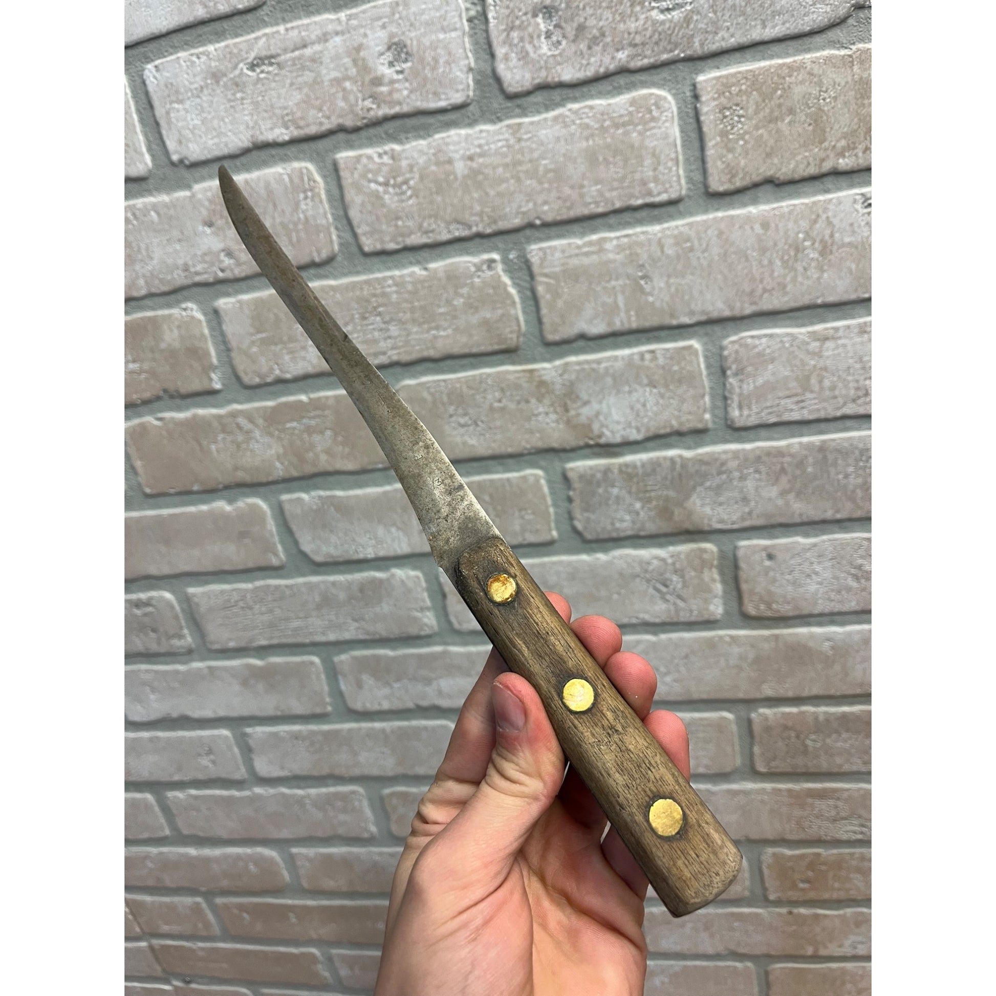 Vintage Shapleigh's Old Hickory Hammer Forged 1843 Butcher Knife 13” + Others