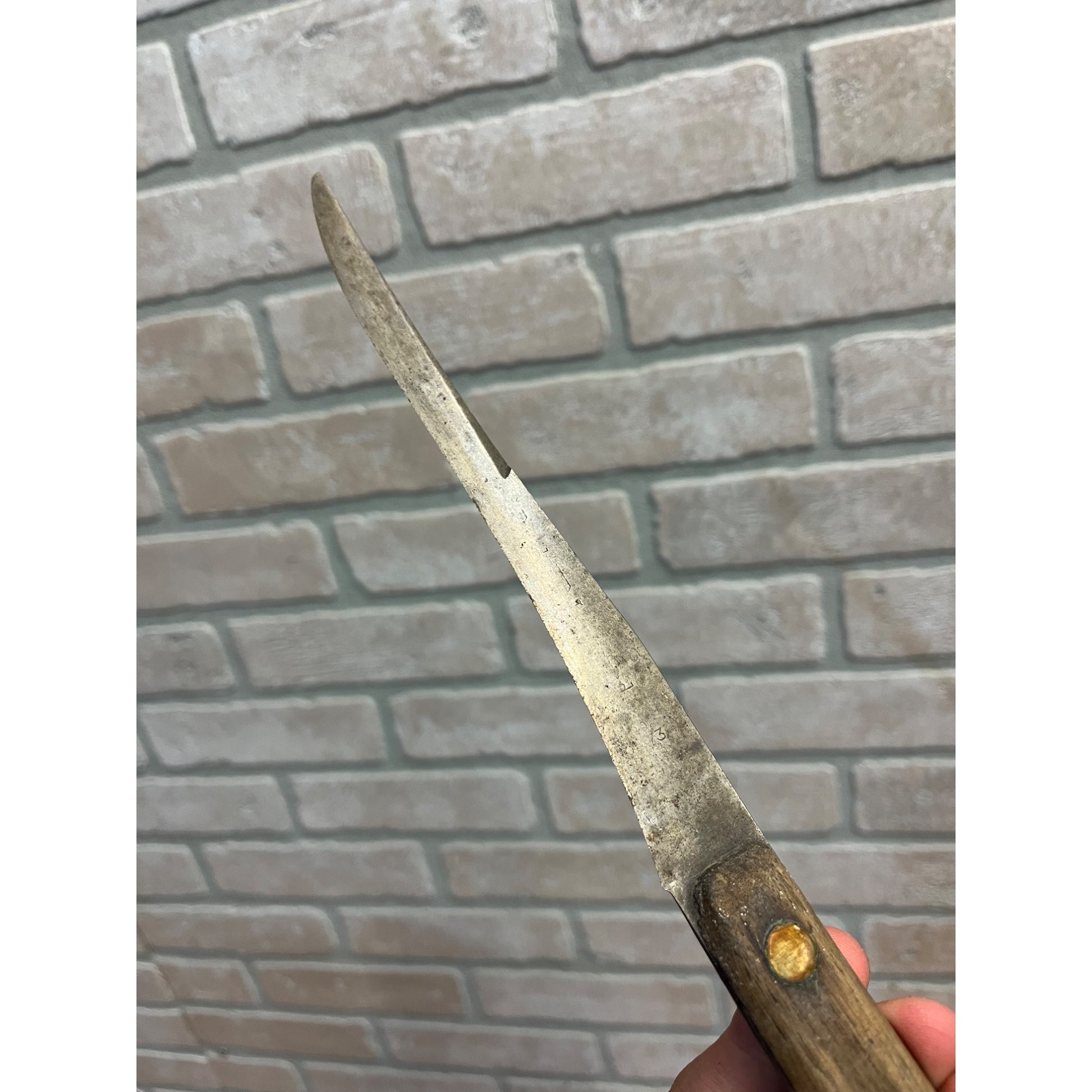 Vintage Shapleigh's Old Hickory Hammer Forged 1843 Butcher Knife 13” + Others