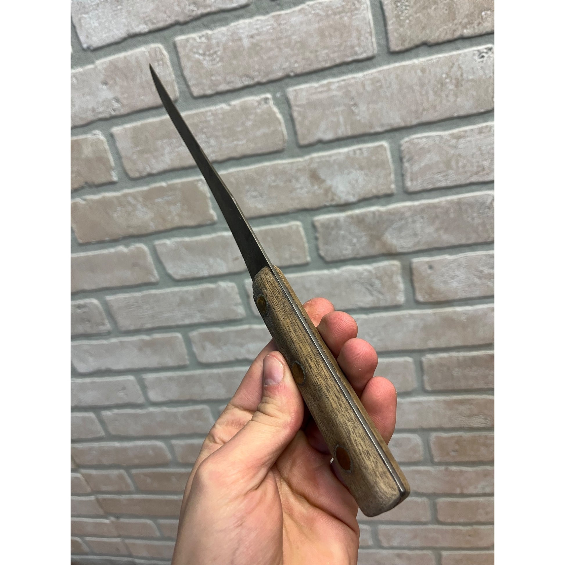 Vintage Shapleigh's Old Hickory Hammer Forged 1843 Butcher Knife 13” + Others