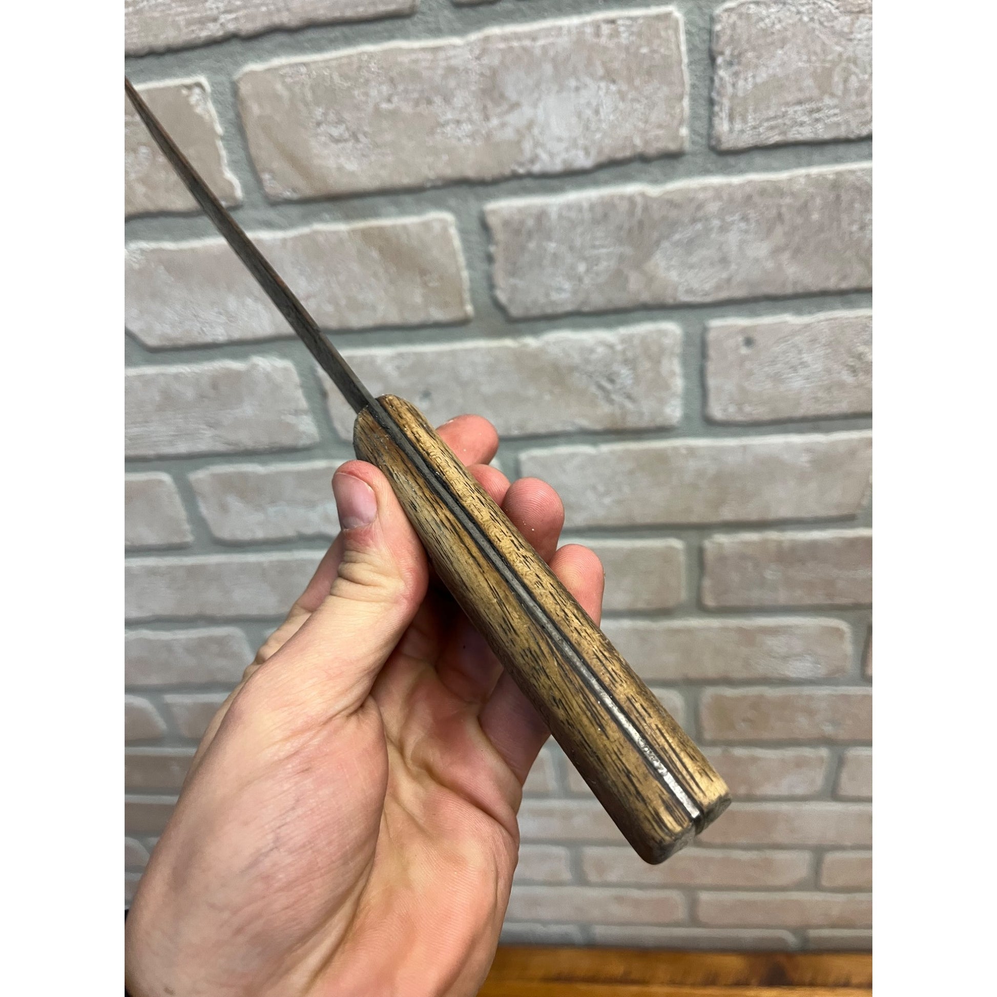 Vintage Shapleigh's Old Hickory Hammer Forged 1843 Butcher Knife 13” + Others