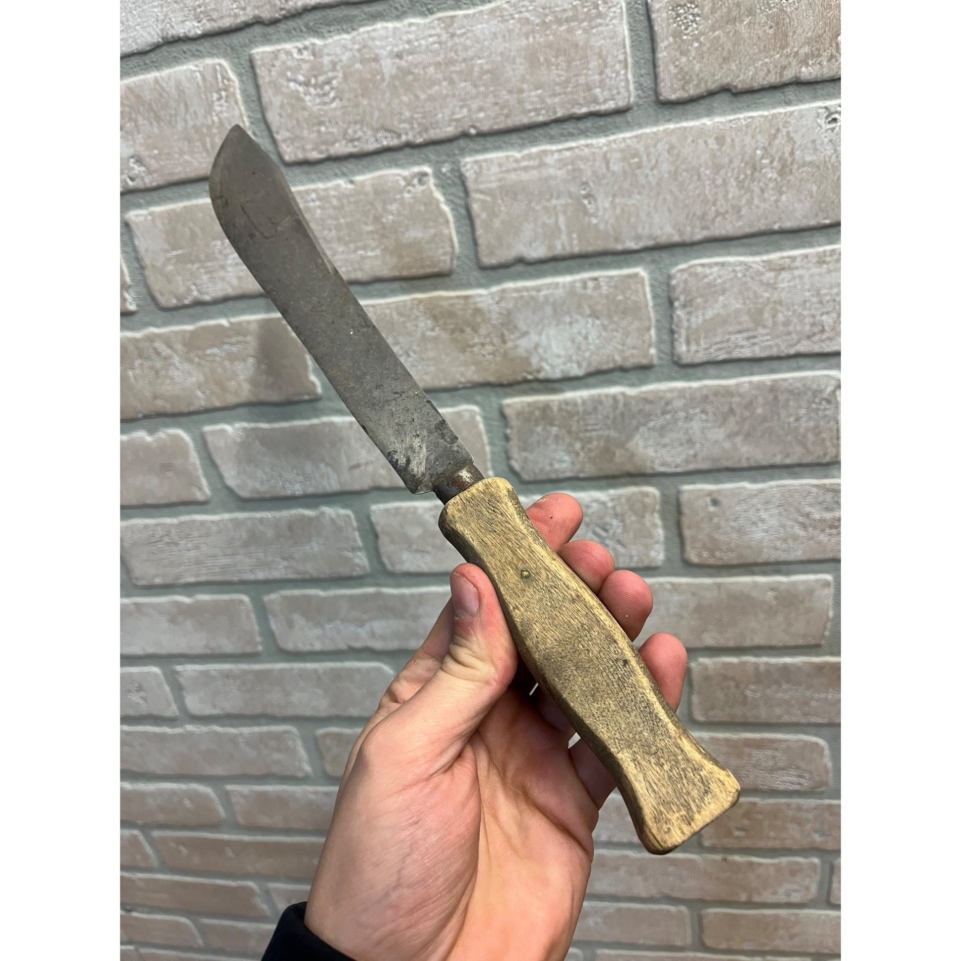 Vintage Shapleigh's Old Hickory Hammer Forged 1843 Butcher Knife 13” + Others