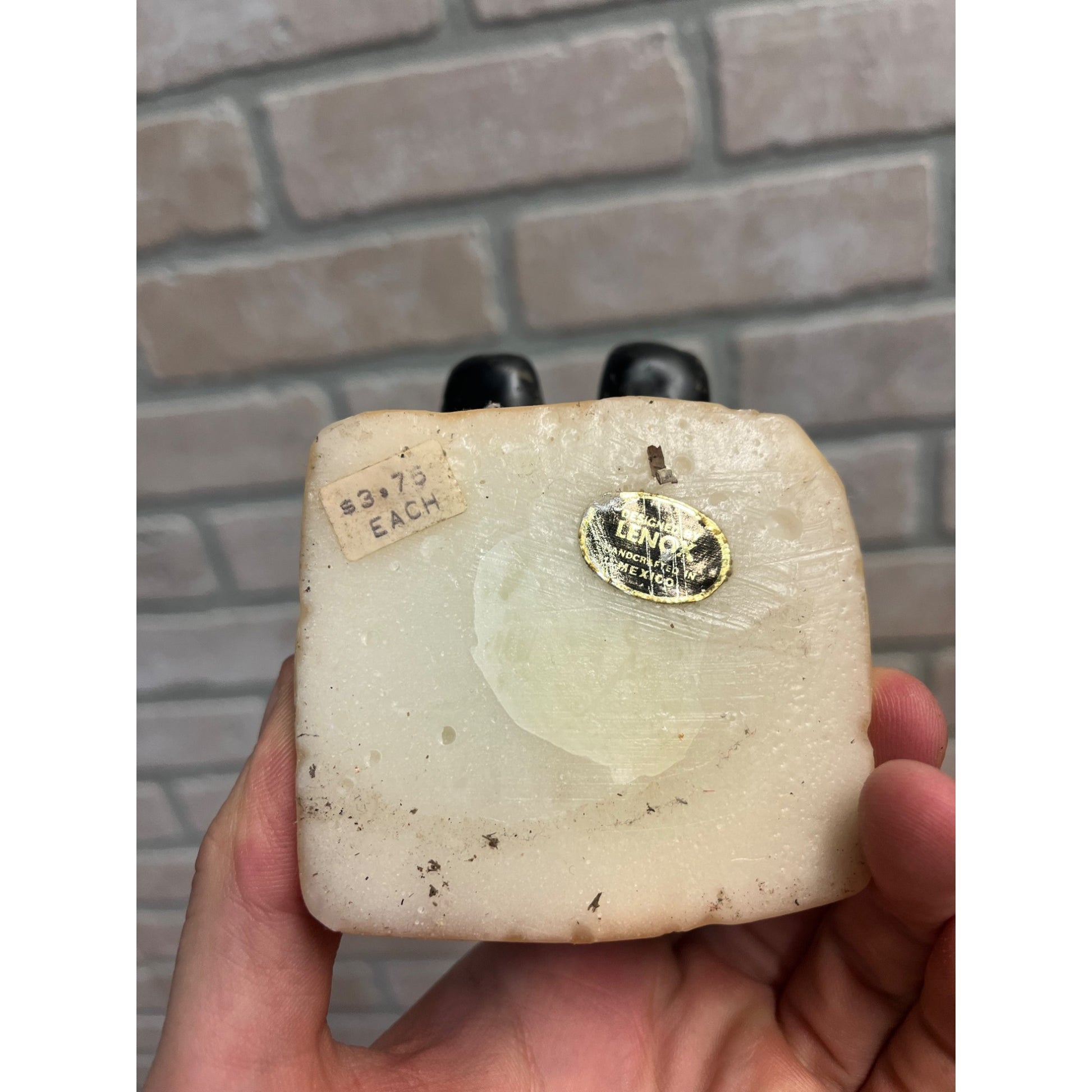 Vintage Humpty Dumpty Candle Unused Wax Statue Lenox Mexico Old Nursery Tale