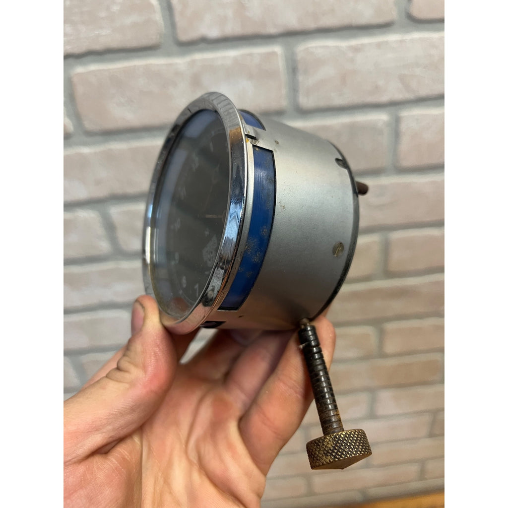 Vintage Smiths 8-Day Mechanical Automobile Dashboard Clock