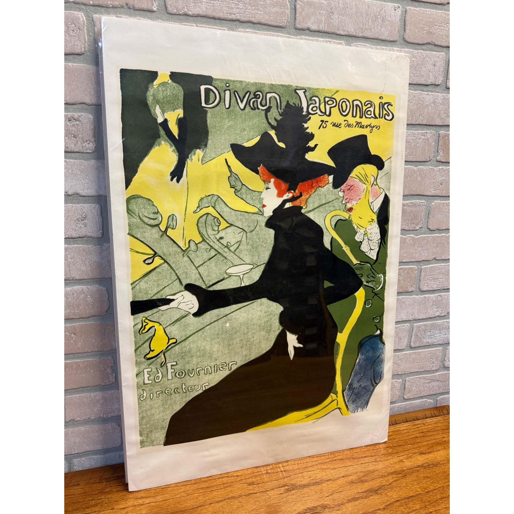 Henri de Toulouse-Lautrec "Divan Japonais" Print