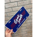 Vintage Gene Smith Chevrolet Chevy Elk City OK Dealership Booster License Plate