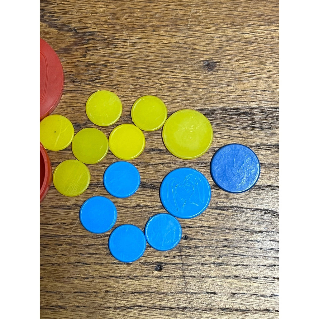 Vintage Trix Cereal Rabbit TiddlyWinks Mini Game 1960s