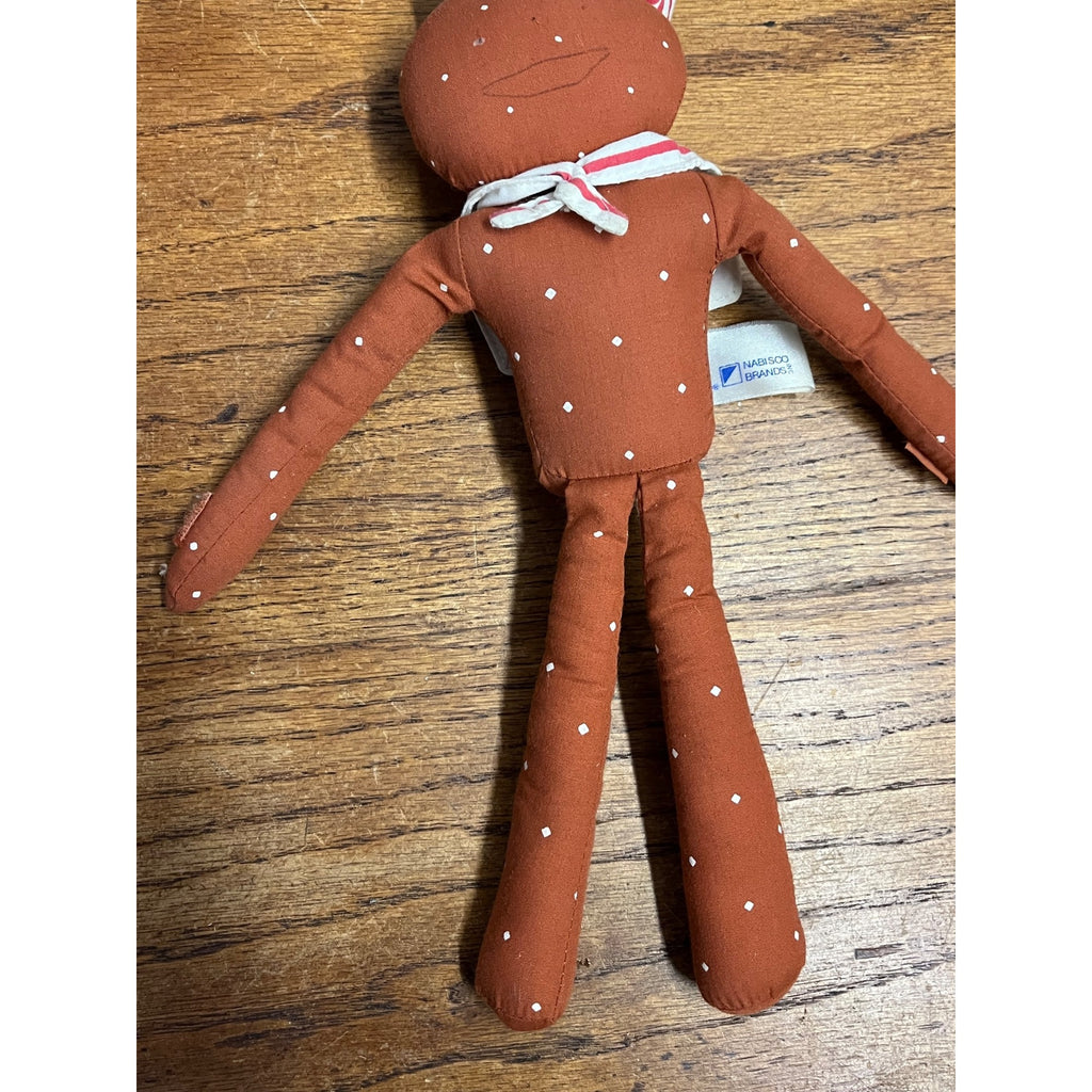 Vintage Nabisco 10" Mister Salty Pretzel Plush/Stuffed
