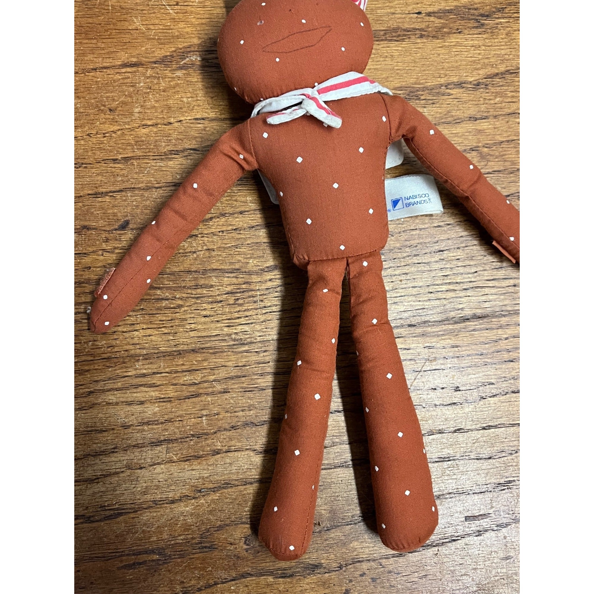 Vintage Nabisco 10" Mister Salty Pretzel Plush/Stuffed