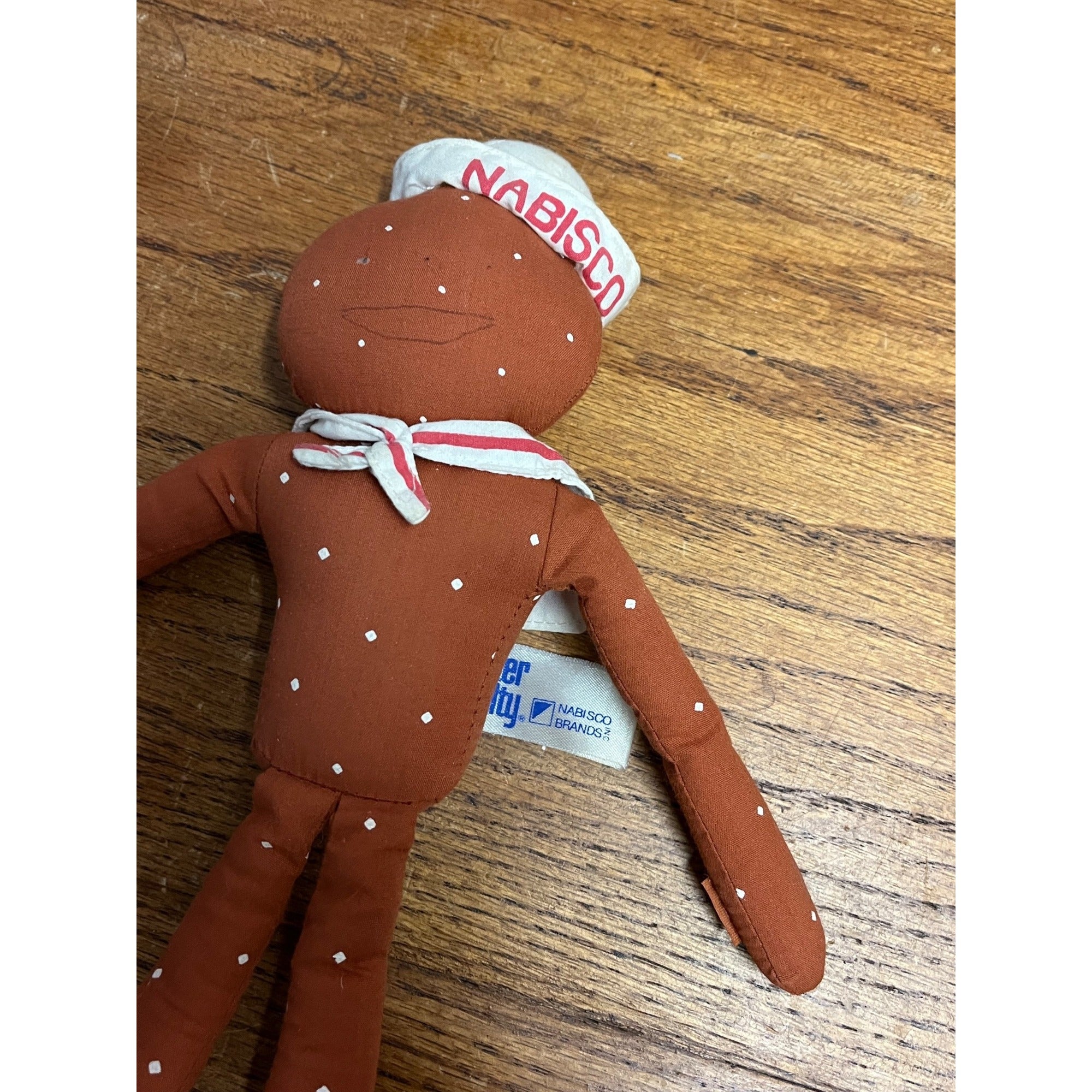 Vintage Nabisco 10" Mister Salty Pretzel Plush/Stuffed
