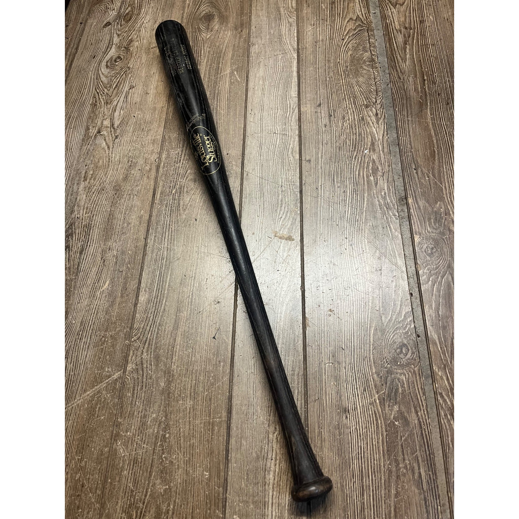Webster Garrison Original Game Used Baseball Bat MLB Louisville Rockies