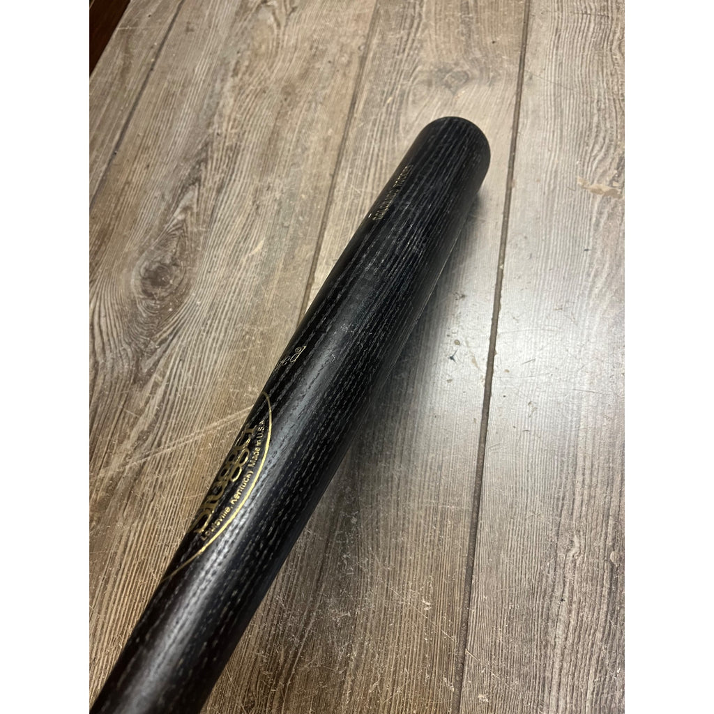 Webster Garrison Original Game Used Baseball Bat MLB Louisville Rockies