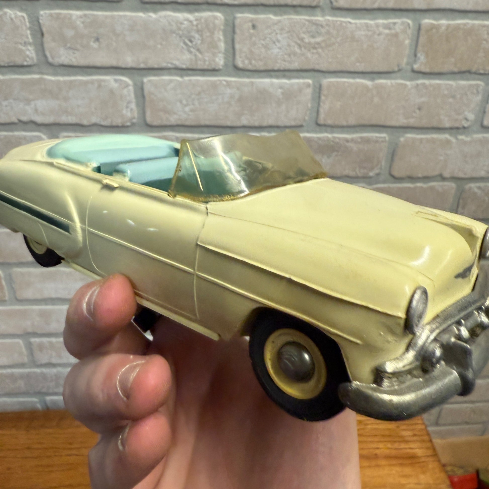 Vintage 1953 Chevrolet Bel Air Convertible 2-Door Dealer PMC Promo Bank Car 8"